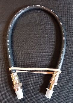 Rear Brake Flexible Hose P5 (All Models) c/w nuts and washers