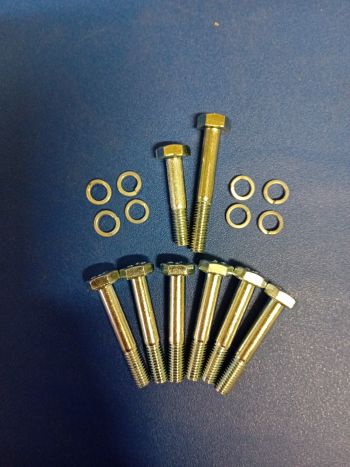 thumbnail interactive-video image 1 of Land Rover 300TDi Water Pump Bolts - Set Of 8 (FC108247 & FB108061) - Aftermarket 1 of 3