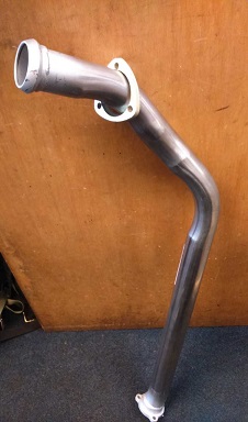 Front Pipe 105 in Stainless Steel